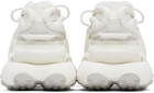 Balmain White Leather Unicorn Low-Top Sneakers