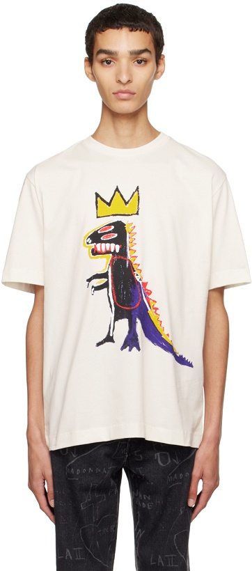 Photo: Études White Jean-Michel Basquiat Edition Wonder Pez Dispenser T-Shirt