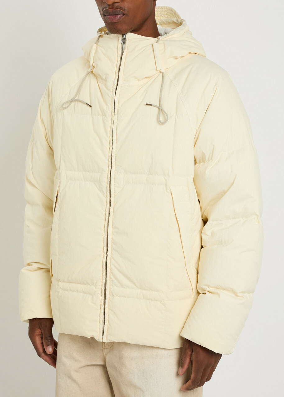 Ten C Padded Shell Jacket Ecru