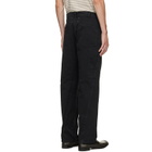 Maison Margiela Black Cotton Trousers