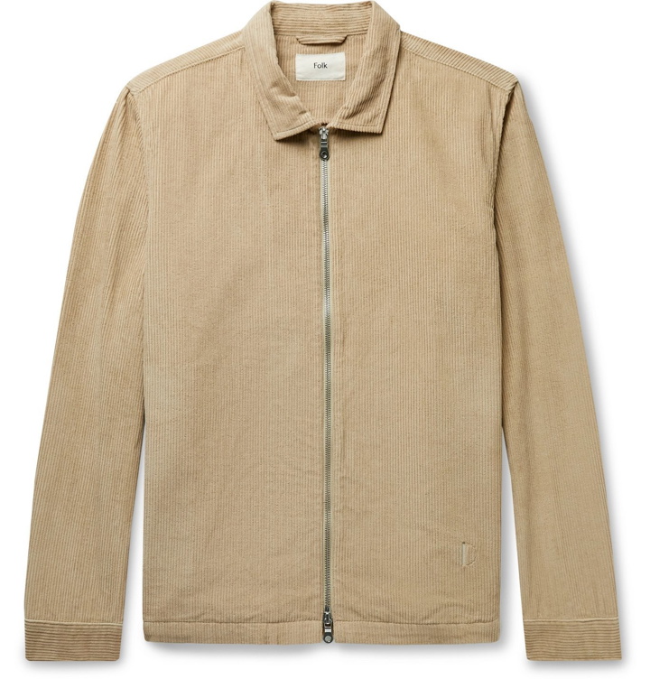 Photo: Folk - Signal Cotton-Corduroy Jacket - Neutrals