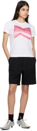 Comme des Garçons Girl Black Pleated Shorts