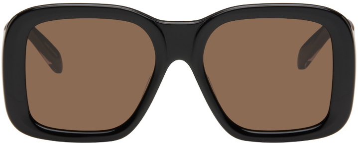 Photo: Stella McCartney Black Oversized Square Sunglasses
