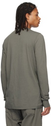 Rick Owens DRKSHDW Gray Level Long Sleeve T-Shirt