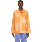 Jacquemus Orange Le Chemise Soleil Shirt