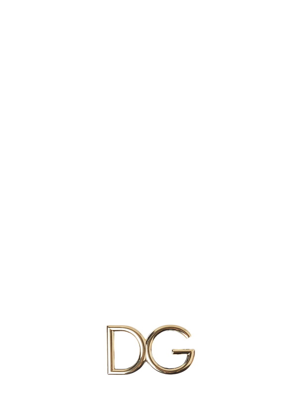 Photo: Dolce & Gabbana Logo Plaque Belt