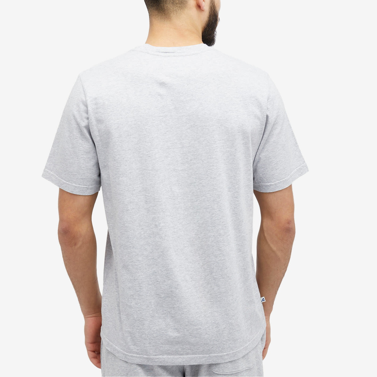 Autry Men's Flag Logo T-Shirt in Melange Autry