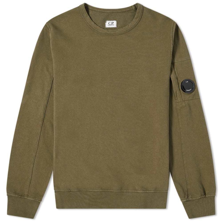 Photo: C.P. Company Light Fleece Arm Lens Crew Sweat