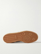 adidas Originals - BW Army Lux Suede-Trimmed Cracked-Leather Sneakers - Black