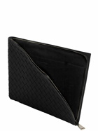 BOTTEGA VENETA - Large Intrecciato 1.5 Leather Zip Pouch