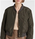 Max Mara BSoft quilted bomber jacket