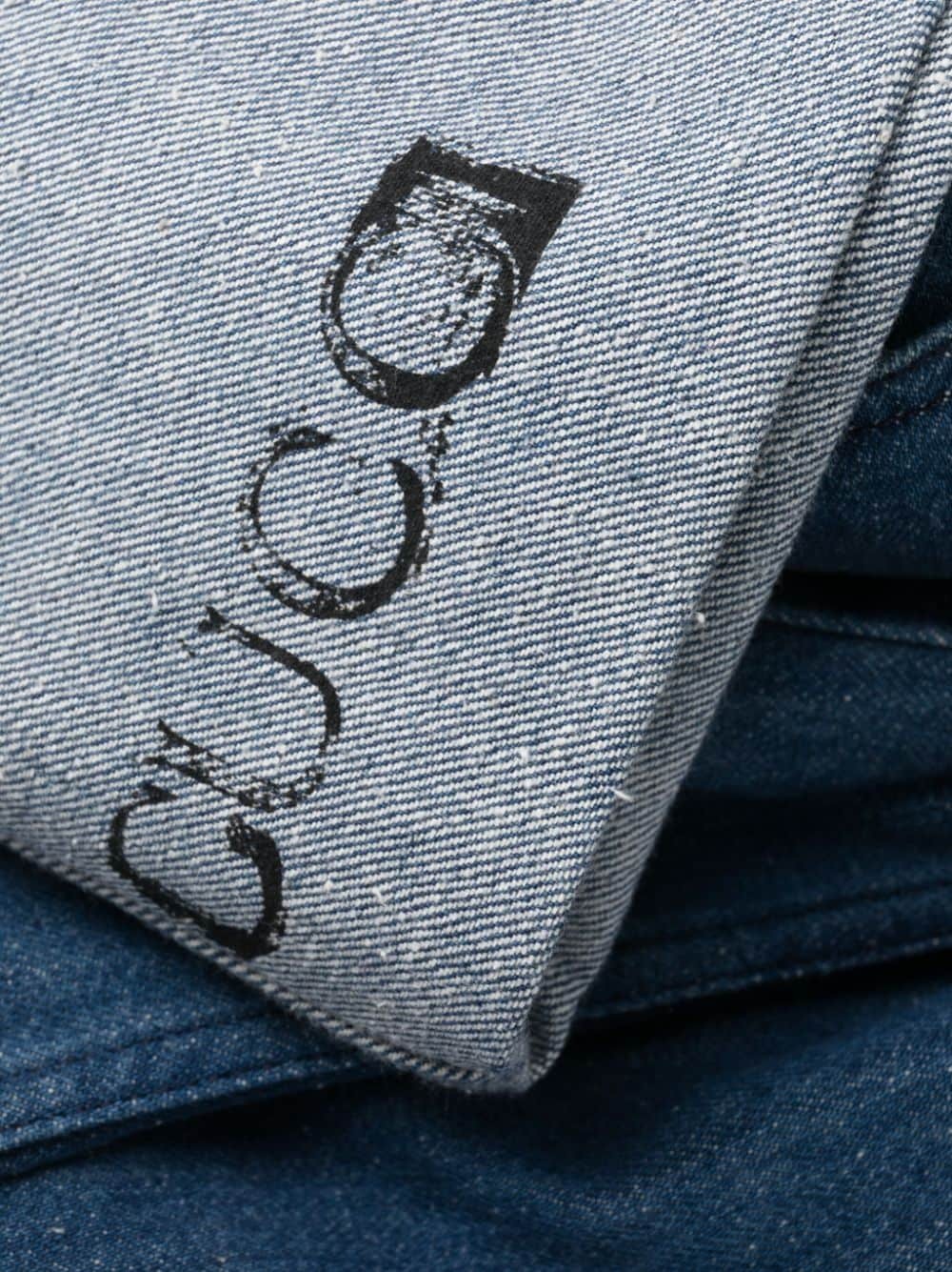 GUCCI - Flare Leg Denim Cotton Jeans