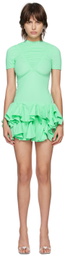 Emily Watson Green Tutu Minidress