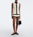 Posse Hattie crochet-trim shorts