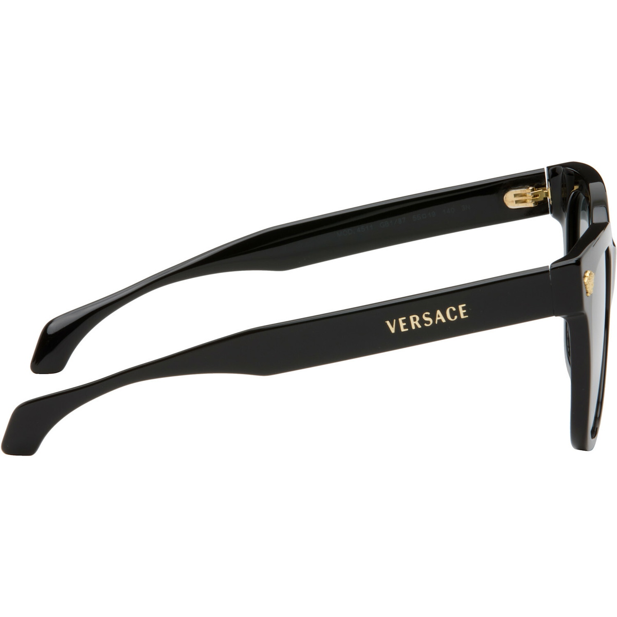 Versace Black Square Sunglasses