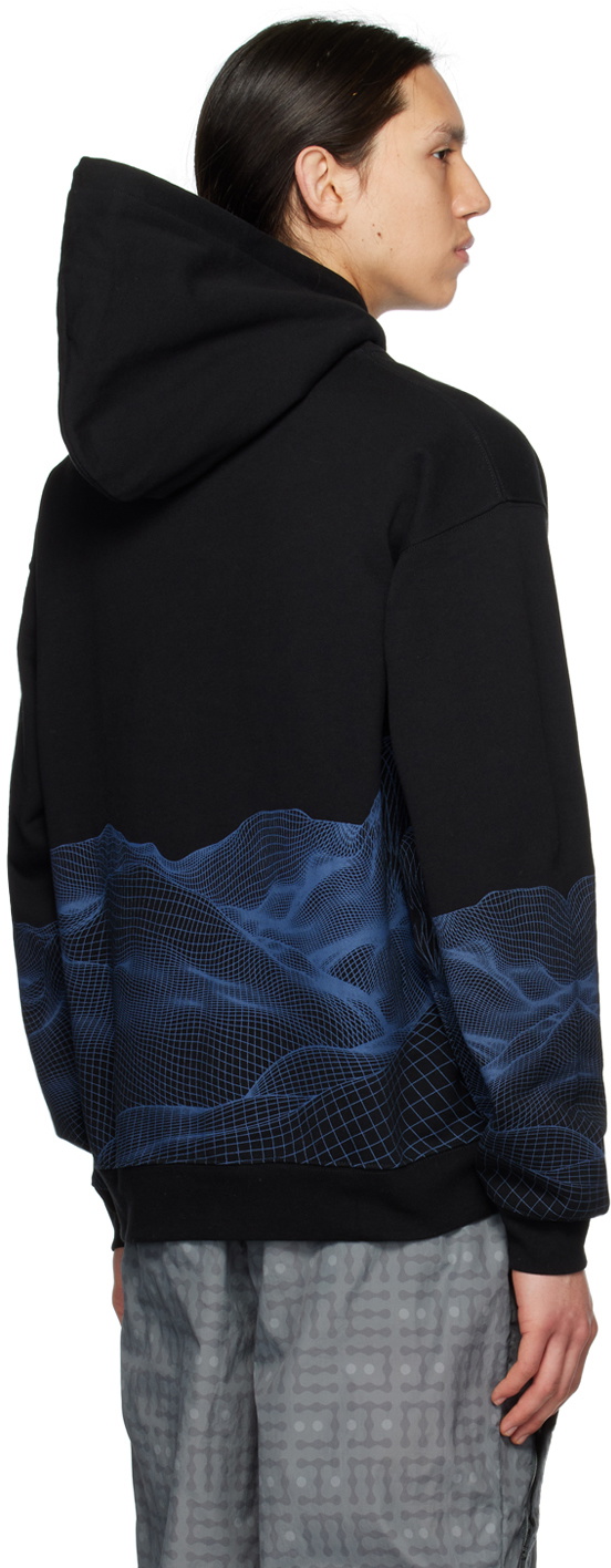 【Dime】DIME LANDSCAPE HOODIE Dime Black Landscape Hoodie Dime