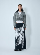 VAQUERA Coated Rib Cardigan