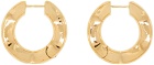 Bottega Veneta Gold Hoop Earrings
