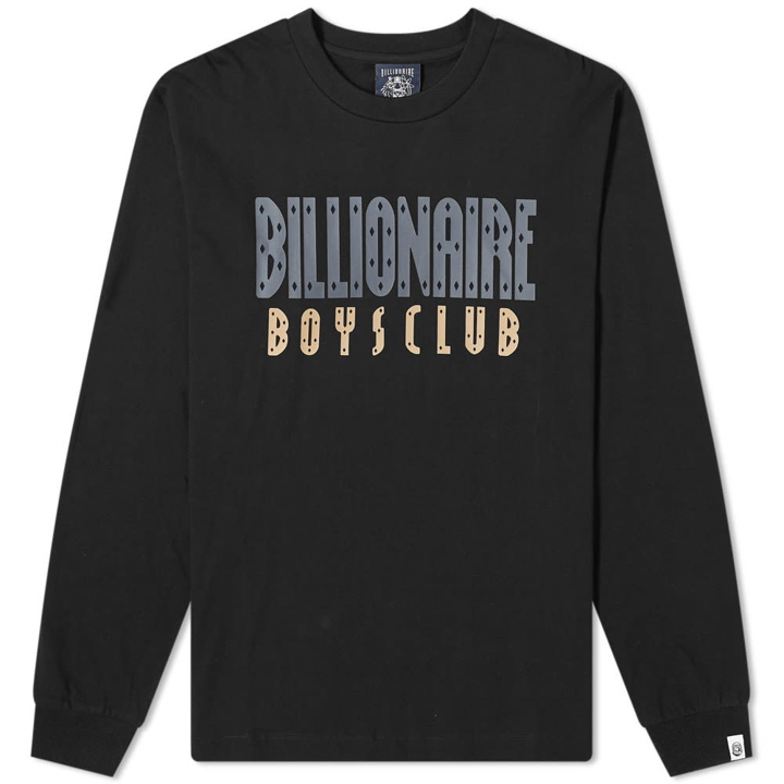 Photo: Billionaire Boys Club Long Sleeve Straight Logo Tee