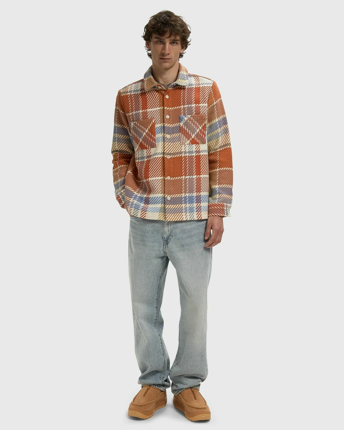 WHITING OVERSHIRT BUDE CHECK PASTEL