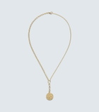 FoundRae Wholeness Medium 18kt gold (750/1000) pendant necklace with diamond
