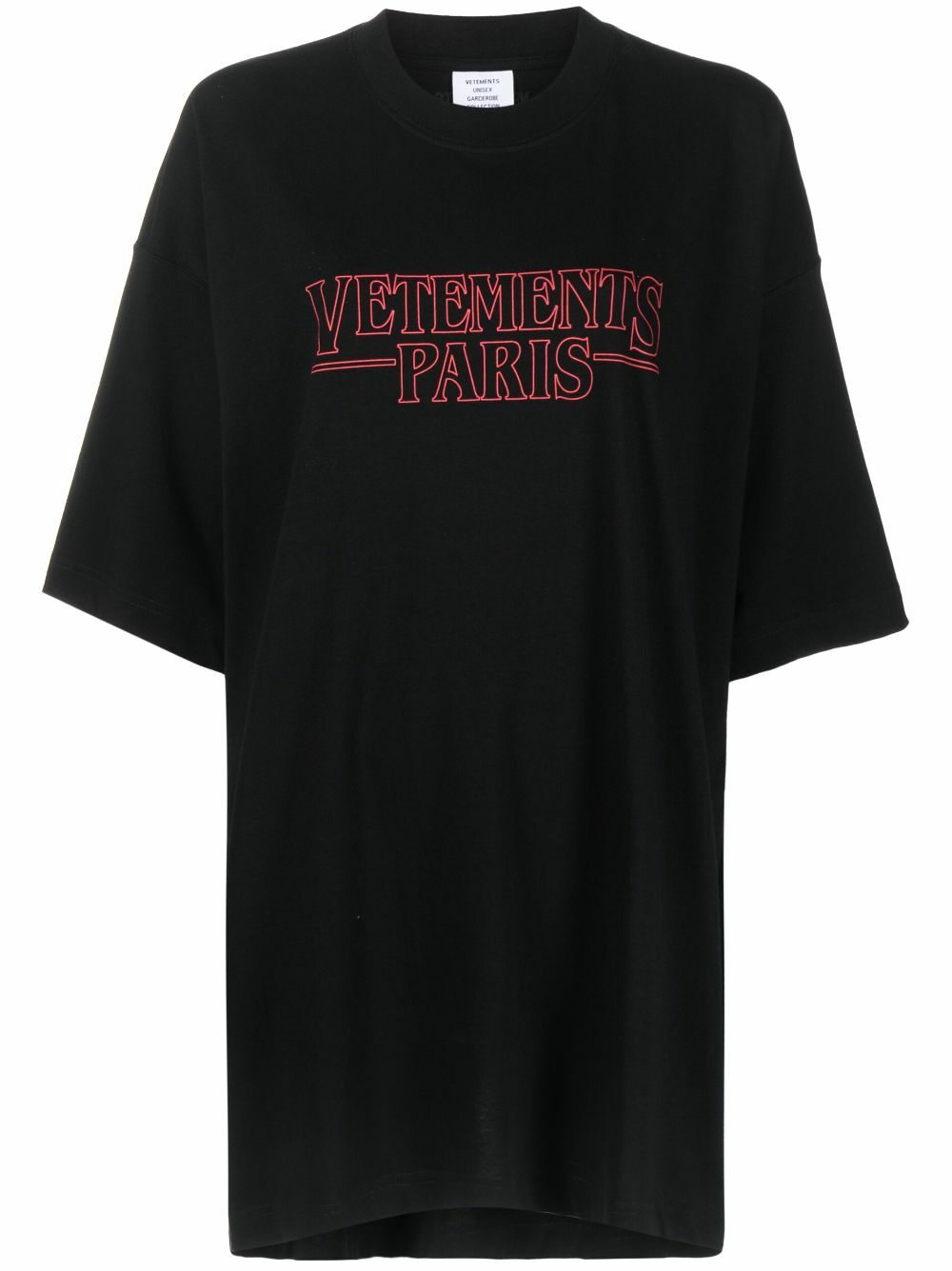 Vetements Black Car Hotline T-Shirt Vetements