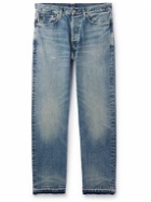 Polo Ralph Lauren - Heritage Straight-Leg Distressed Recycled Jeans - Blue