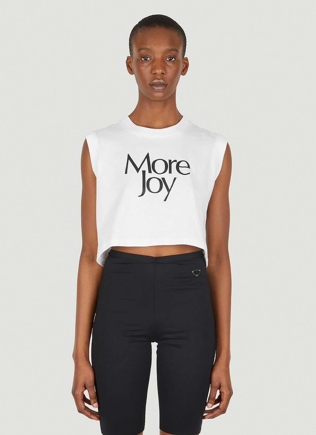 More Joy Logo Print T-Shirt