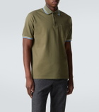 Gucci Cotton-blend piqué polo shirt