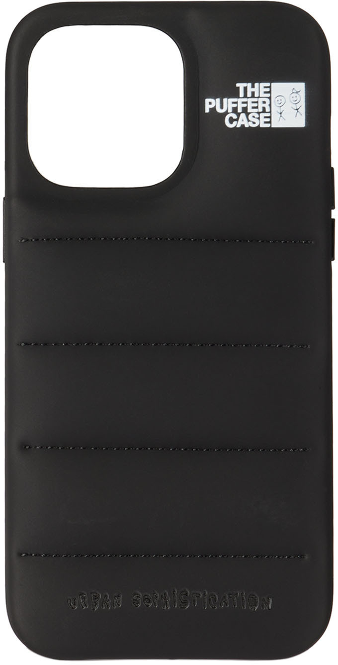 Urban Sophistication Black 'The Puffer' iPhone 14 Pro Max Case