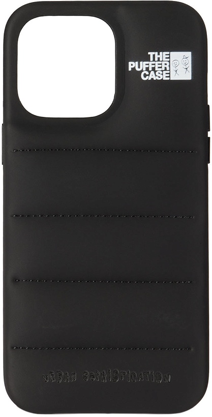 Photo: Urban Sophistication Black 'The Puffer' iPhone 14 Pro Max Case