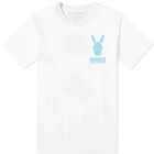 Maharishi Men's Water Rabbit T-Shirt in White