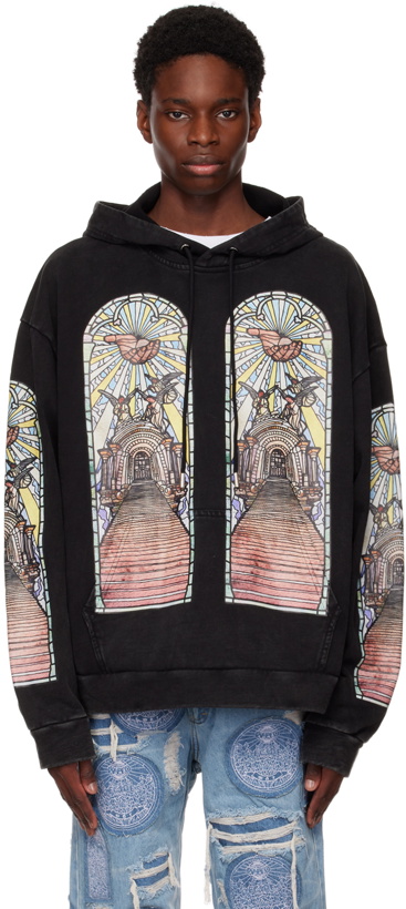 Photo: Who Decides War by MRDR BRVDO Black 'The Door' Hoodie