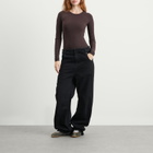 MM6 Maison Margiela Women's Long Sleeve Bodysuit in Brown
