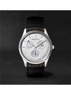 JAEGER-LECOULTRE - Master Ultra Thin Réserve De Marche Automatic 39mm Stainless Steel and Alligator Watch, Ref No. Q1378420