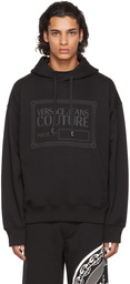 Versace Jeans Couture Black Logo Hoodie