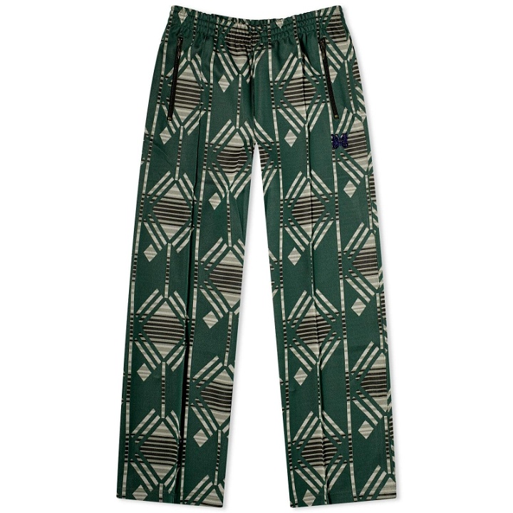 Photo: Needles Men's Poly Jaquard Track Pant in Native