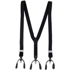 Yohji Yamamoto Black 2Way Suspenders