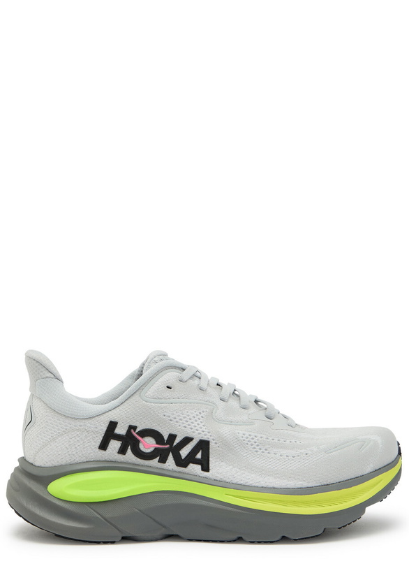 Photo: Hoka Clifton 10 Mesh Sneakers Grey