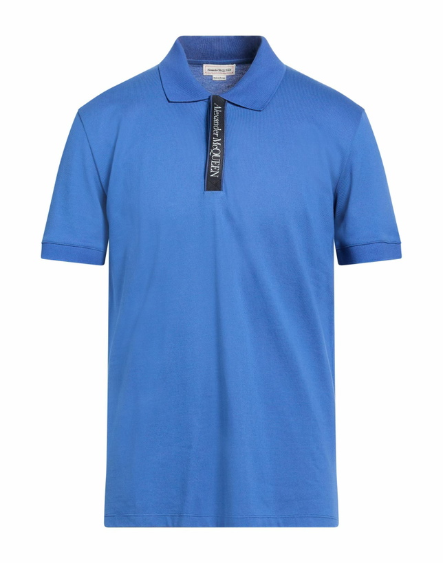 Photo: Mcqueen Mens Polo shirt in Blue
