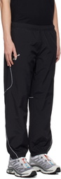 PLACES+FACES Black Nylon Tracksuit Sweatpants