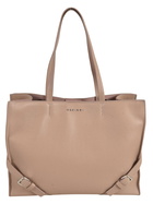 Orciani Logo Detail Top Lock Tote
