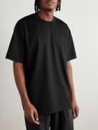 ssstein - Oversized Cotton-Jersey T-Shirt - Black