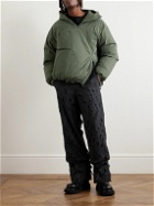 POST ARCHIVE FACTION - 5.1 Shell Hooded Down Jacket - Green