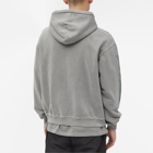 Represent Men's Rock Logo Zip Up Hoodie in Ultimate Grey