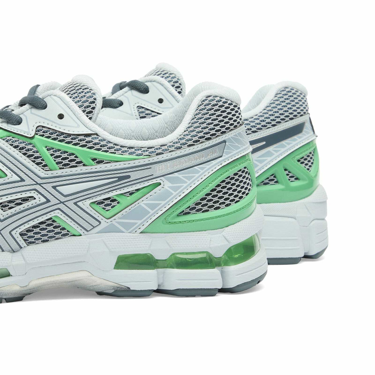 Asics Men's Gel-Kayano 20 Sneakers in Storm Cloud/Cilantro