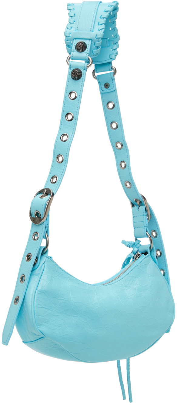 ショルダーバッグ・ポシェット BALENCIAGA LIGHT BLUE LE CAGOLE XS SHOULDER BAG Balenciaga Le Cagole XS Shoulder Bag | Blue | FARFETCH JO