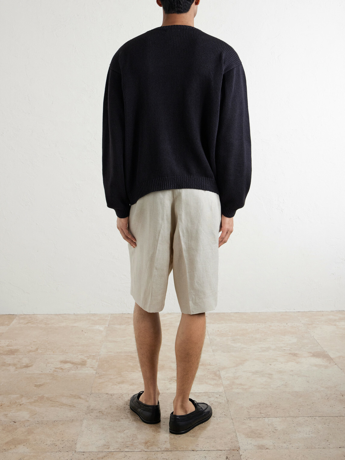 Kaptain Sunshine - Cotton Sweater - Black