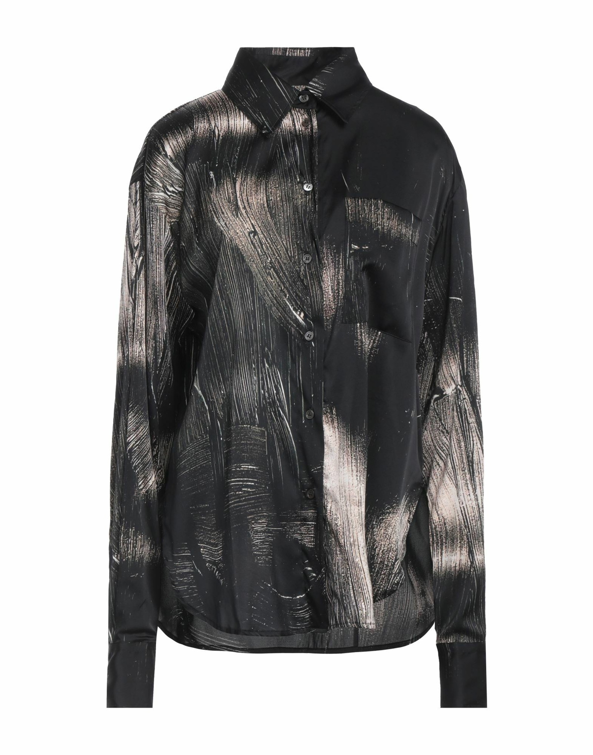 Louisa Ballou Womens Shirt in Black