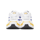 Nike White and Blue Air Max 2 Light Sneakers